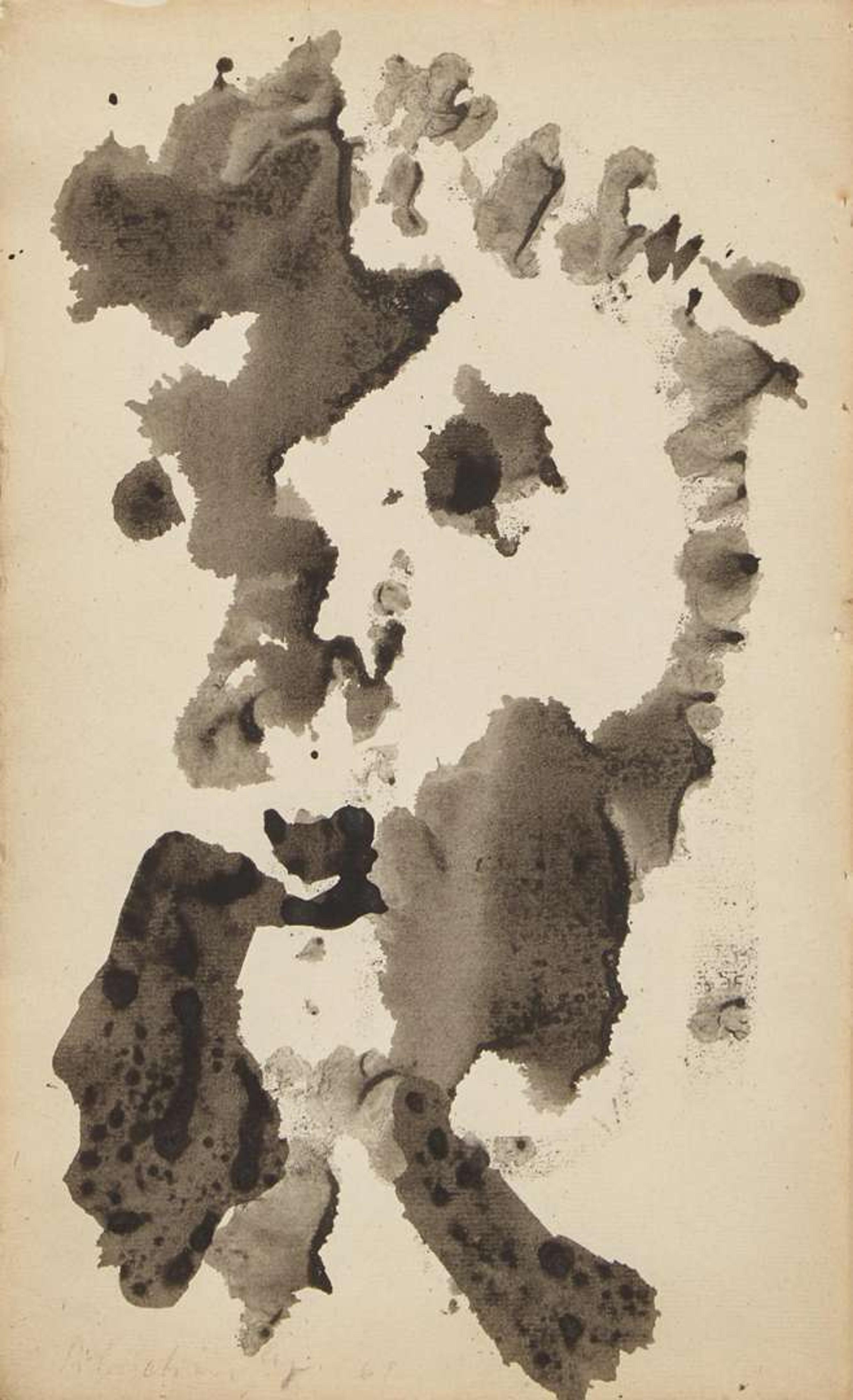 Pierre Alechinsky (Belgian, B. 1927) - Untitled