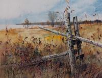 Gerhard C. F. Miller, (Wisconsin, 1903-2003), The Forgotten Fence
