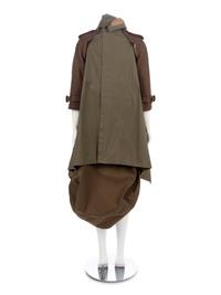 Comme des Garcons Khaki Jacket with Bubble Skirt, Fall/Winter 2009