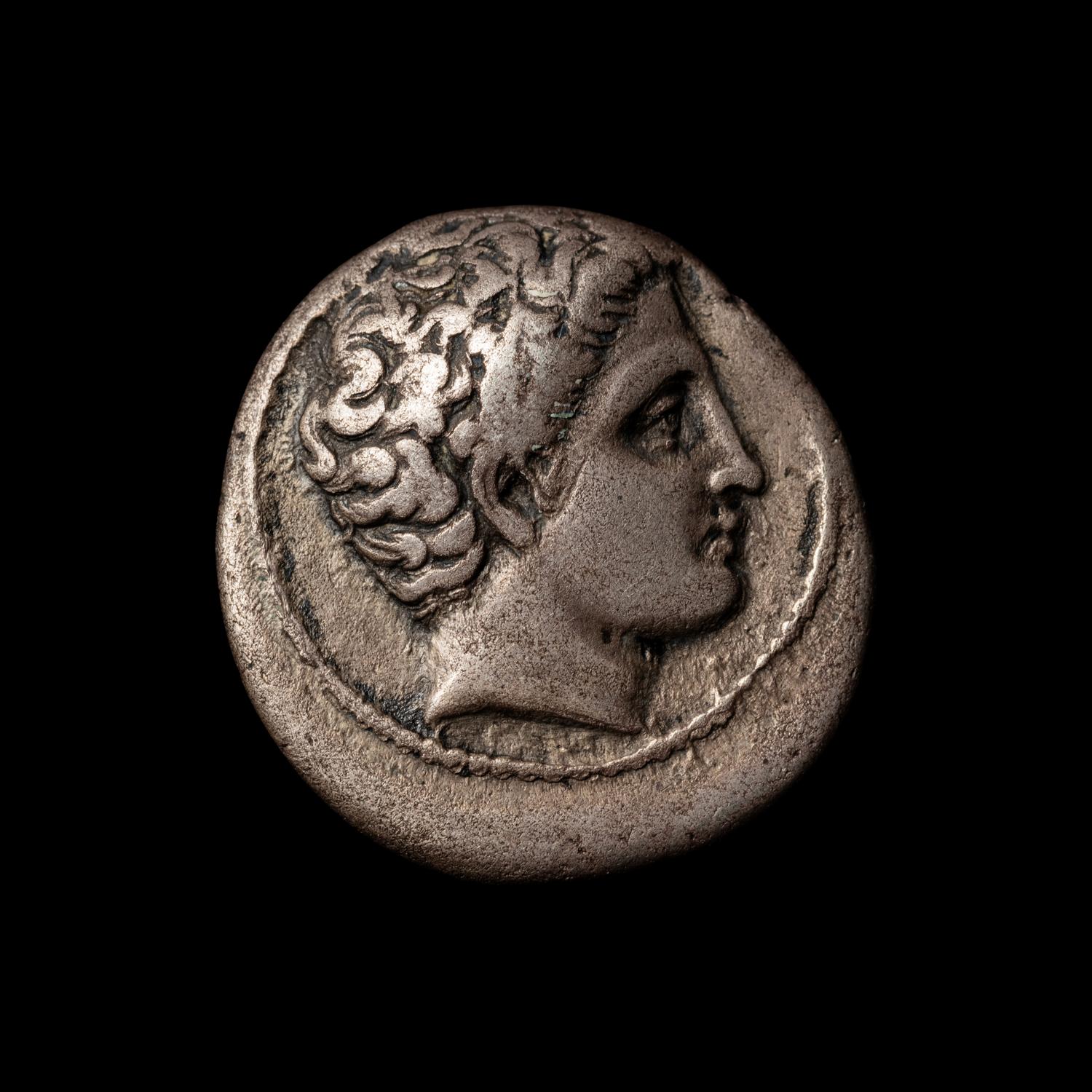 [ANCIENTS] THESSALY. Phalanna (4th Century B.C.). Ar Drachm. (5.3 g. 20mm).