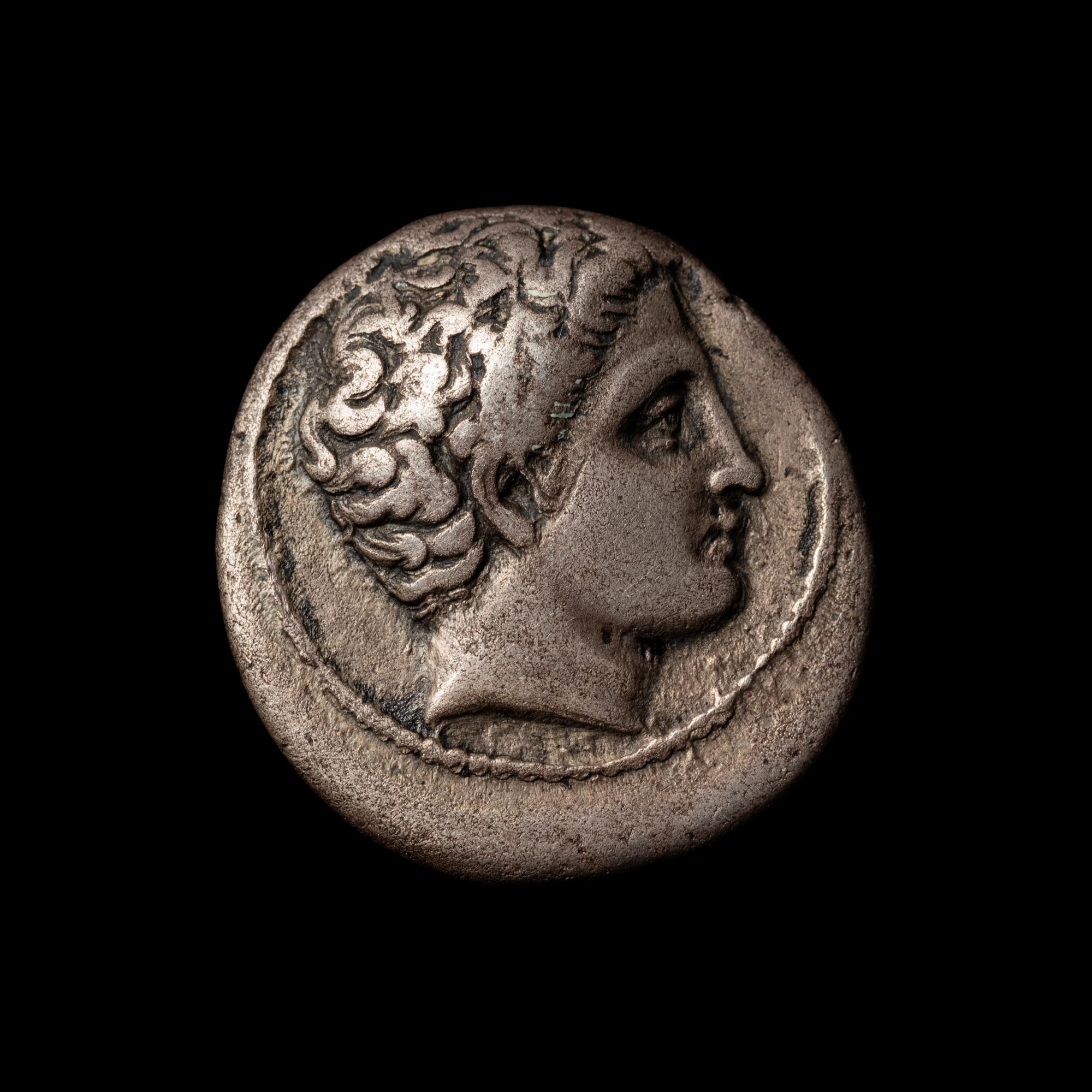 [ANCIENTS] THESSALY. Phalanna (4th Century B.C.). Ar Drachm. (5.3 g. 20mm).