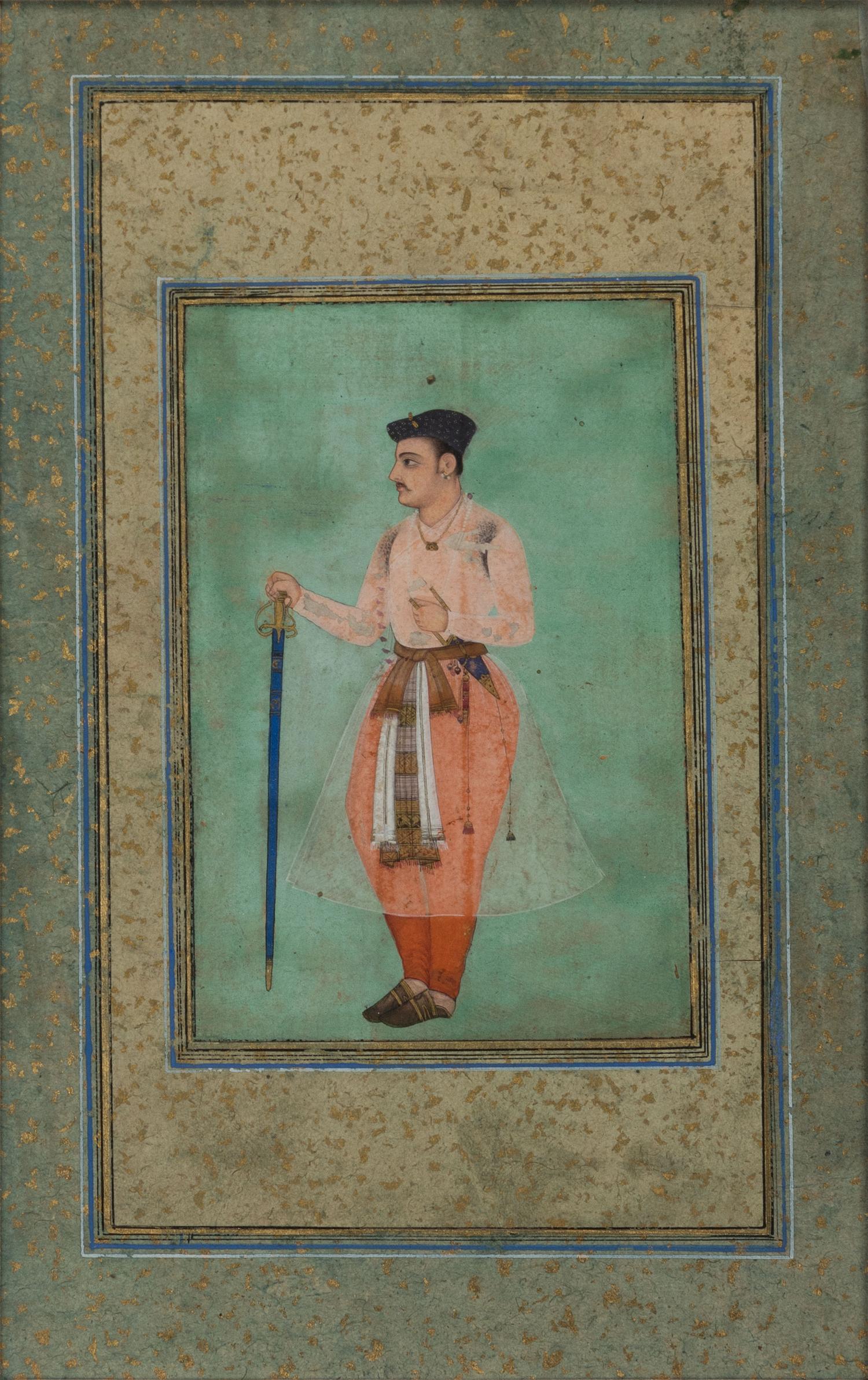 Four Indian Miniature Watercolors