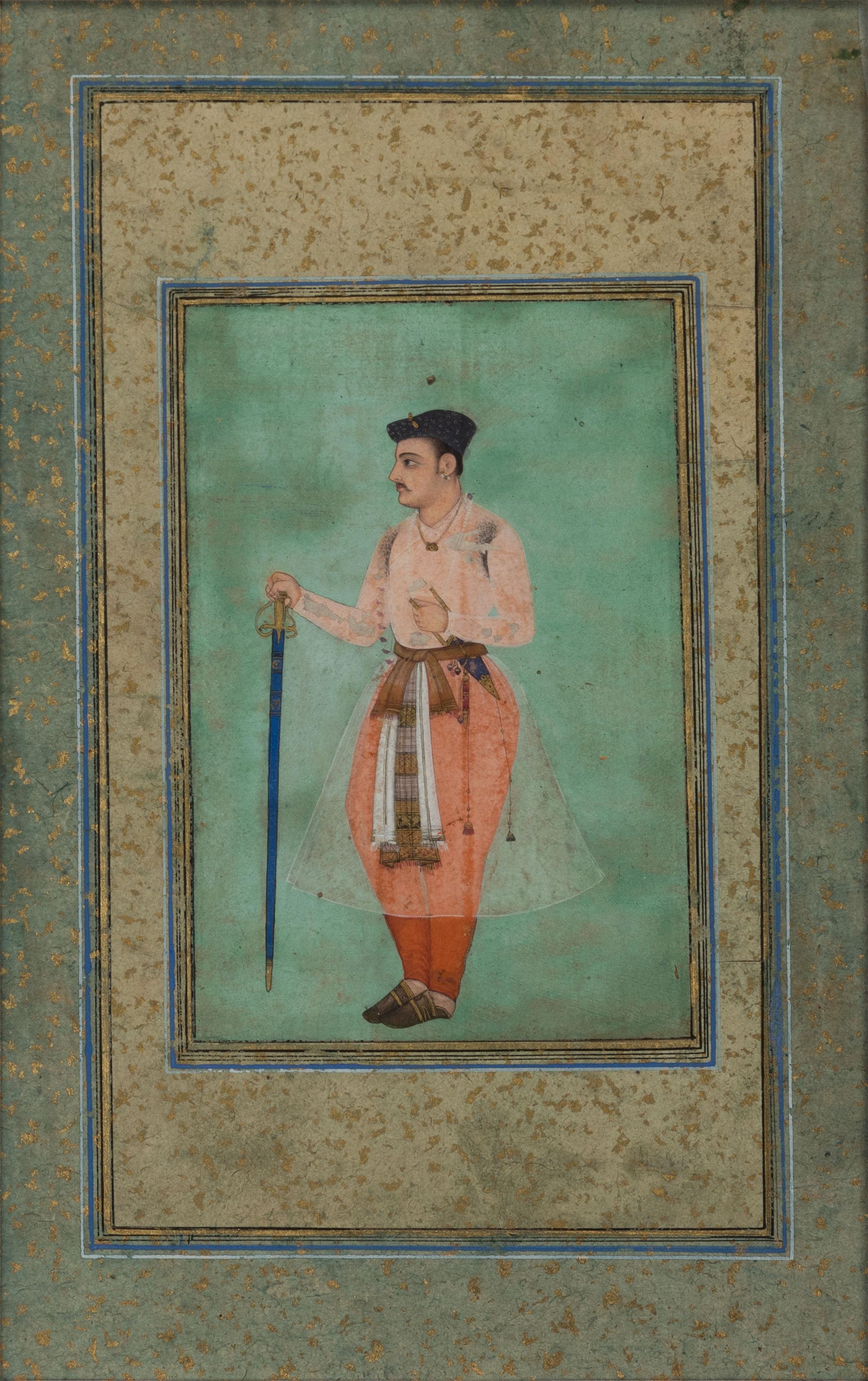 Four Indian Miniature Watercolors