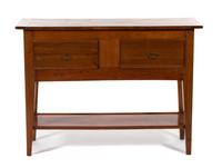 A Provincial Cherrywood Server — 19TH/20TH CENTURY