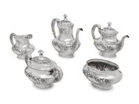 An American Silver Tea and Coffee Service