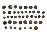 [MILITARIA]. 40+ French buttons from the Estate of Carroll J. Delery III. Revolutionary War-1800s.