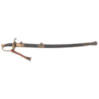 Etched Blade Leech & Rigdon Staff Officer's Sword