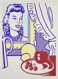 Roy Lichtenstein (American, 1923-1997) — Still Life with Portrait, 1974