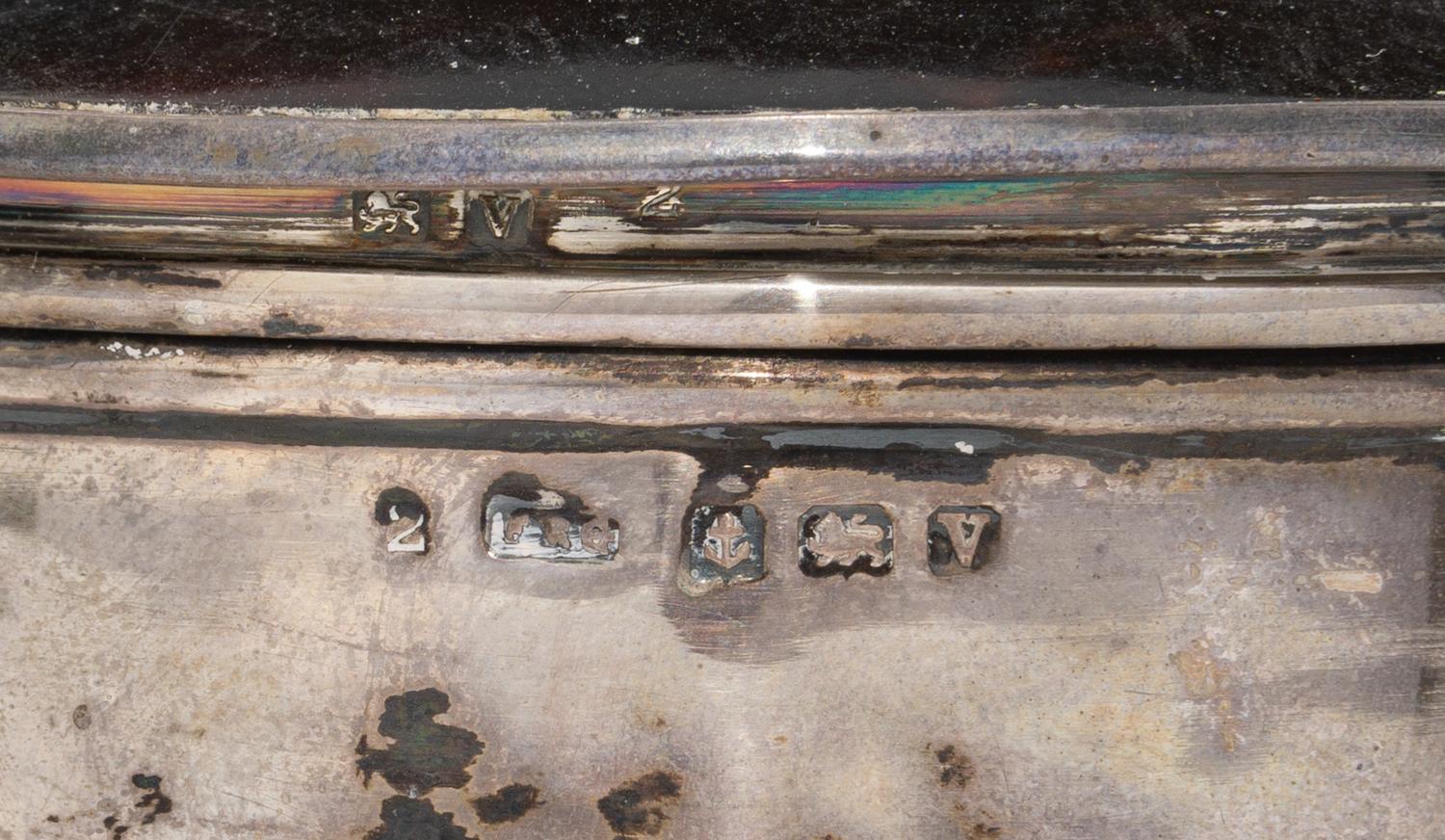 A Group of Three English Silver-Mounted Tortoiseshell Snuff Boxes