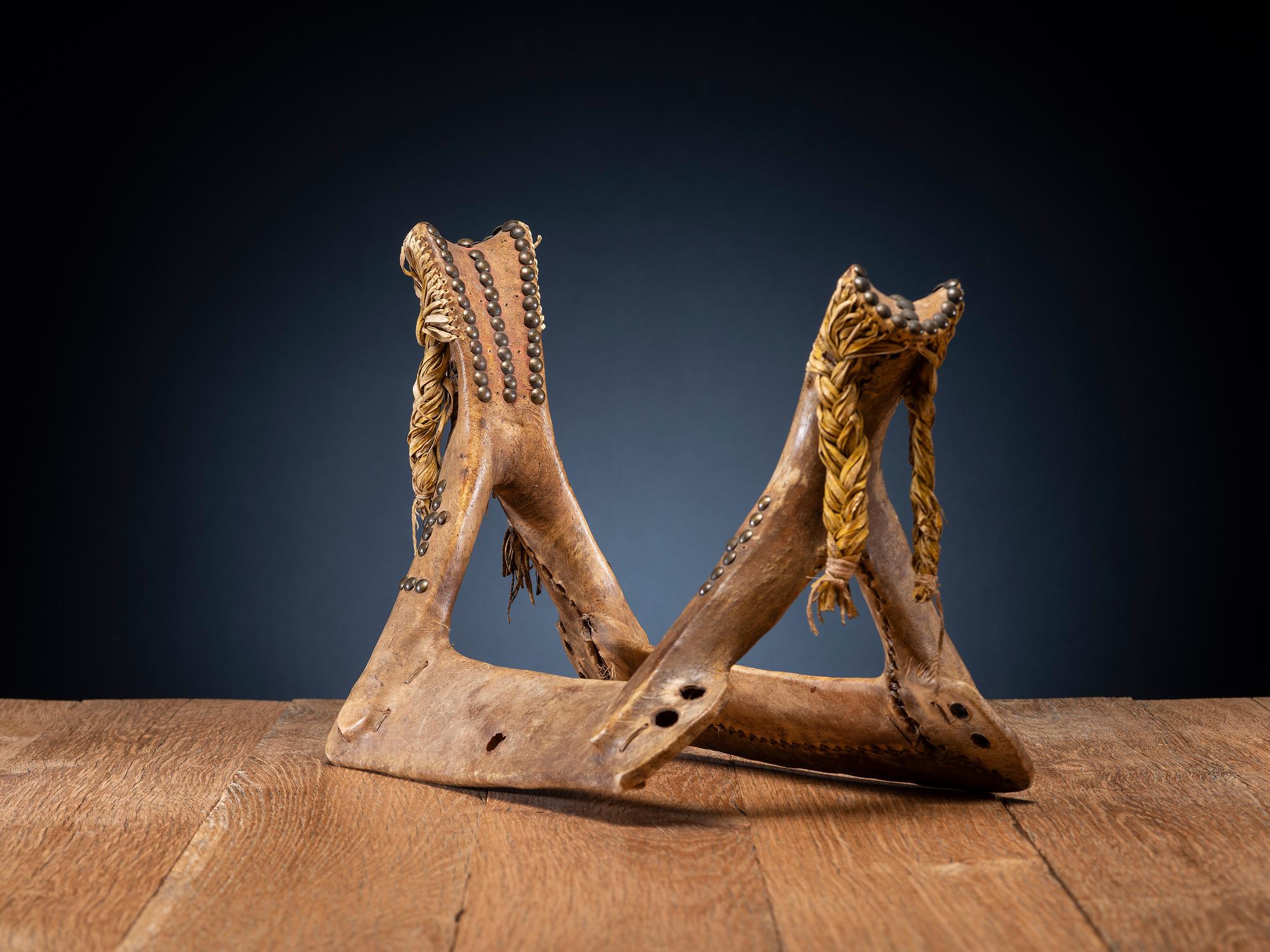 Southern Cheyenne Saddle, with Tack Decorations