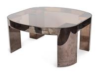 A Pair of Karl Springer Coffee Tables — 20TH CENTURY