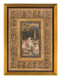 A Persian Miniature Painting