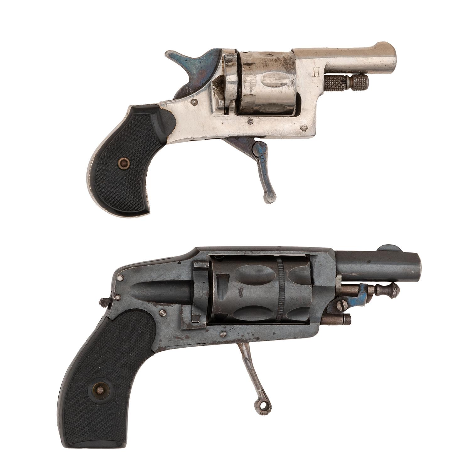 **Two European Velo Dog Revolvers