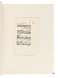 [LEAF BOOK - WHITTINGTON PRESS]. BUTCHER, David. Pages from Presses. Kelmscott, Ashendene, Doves, Vale, Eragny & Essex House . Herefordshire: The Whittington Press, 2006.