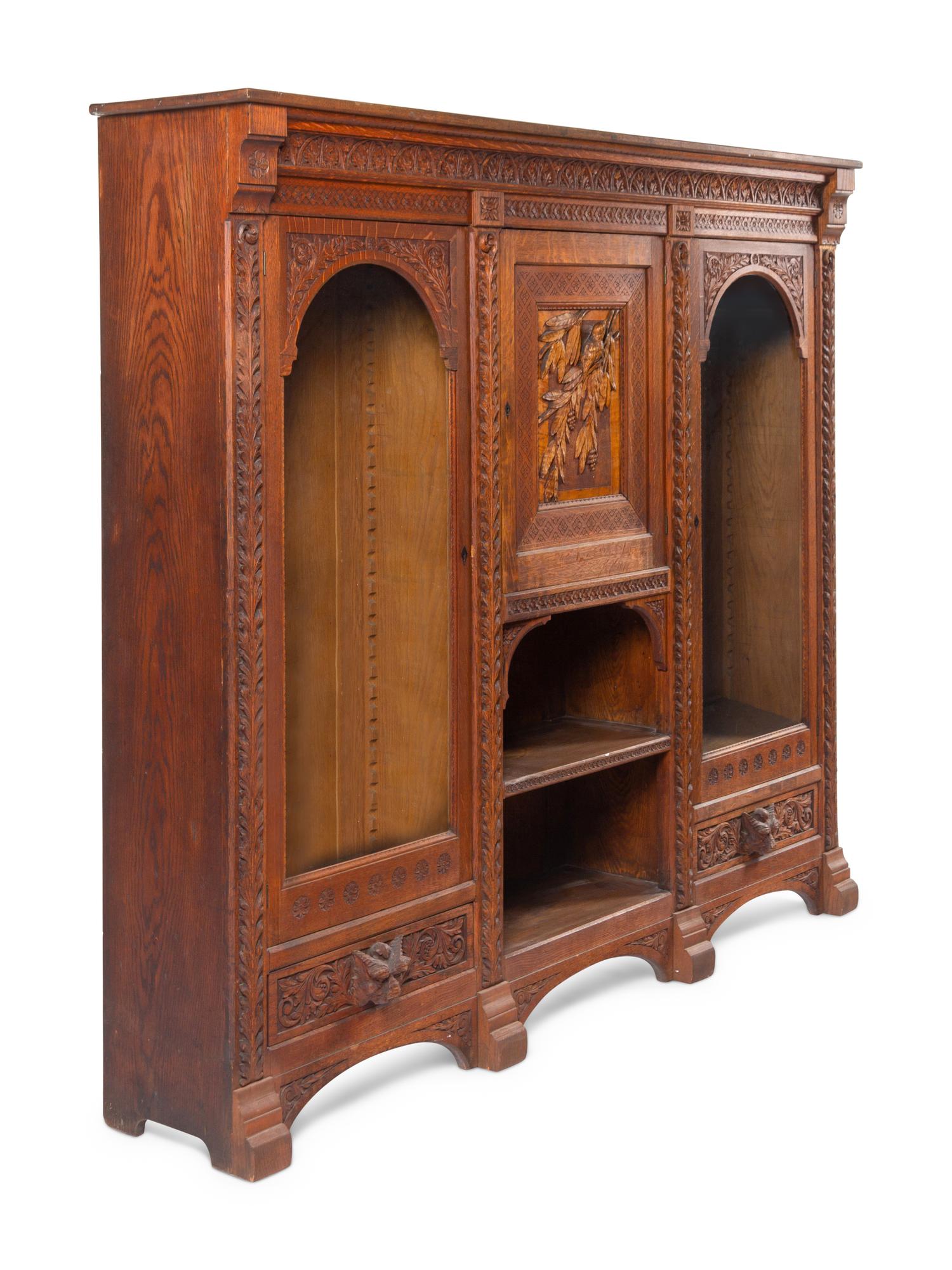 Cincinnati Art-Carved Cabinet