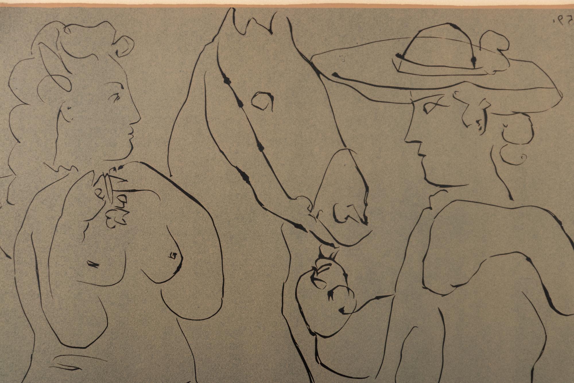 Picador, Femme et Cheval