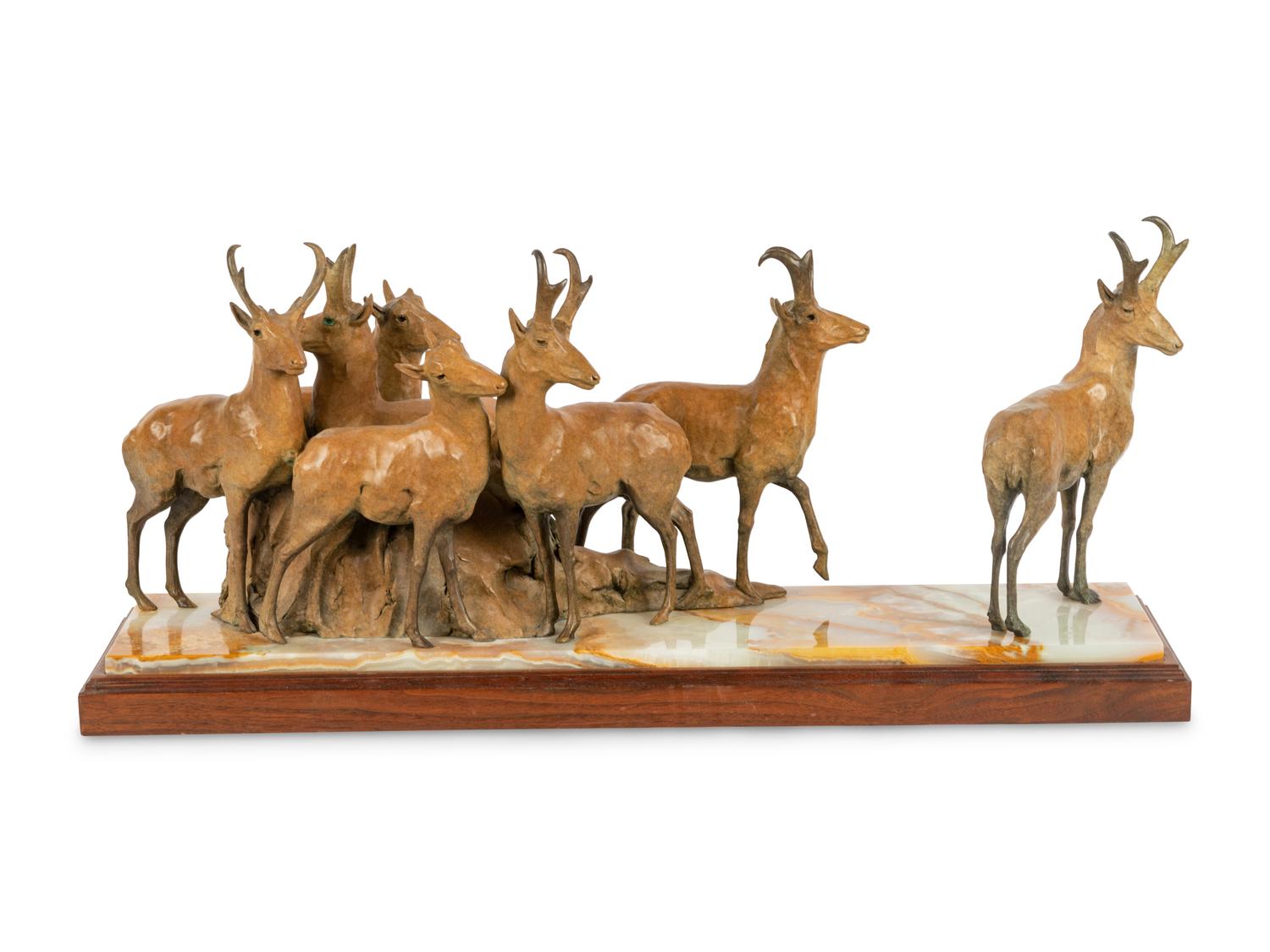 Antelope at Ingomar, edition 20/35, 1989