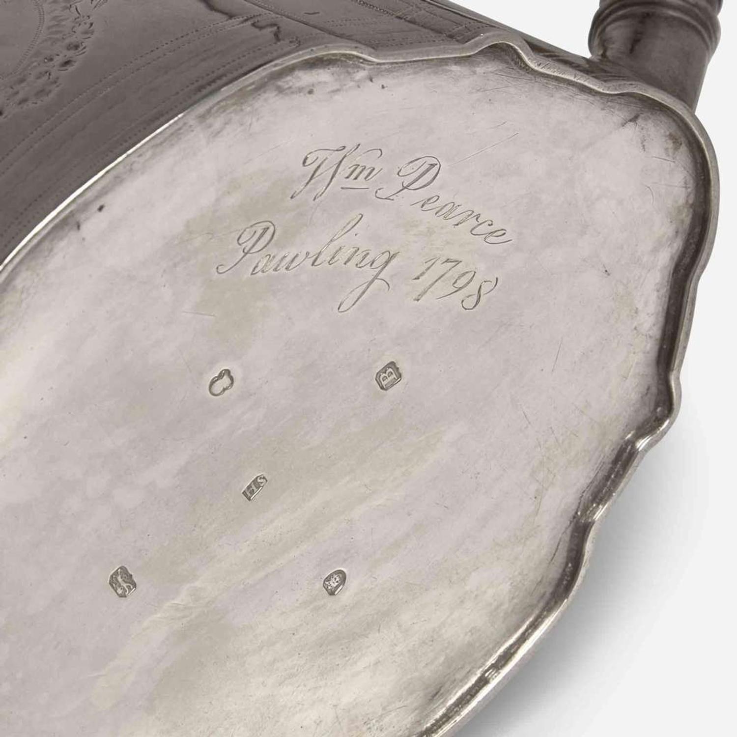 A group of four George III sterling silver tablewares Various makers, London, dates ranging 1793-1815