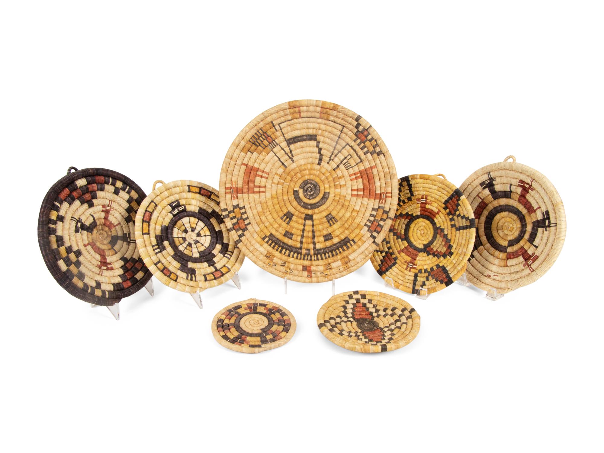 Hopi Second Mesa Basketry Plaques