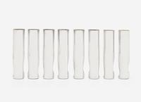 A Set of Eight Tiffany and Co. Silver Bud Vases