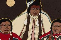 Chief with Two Women, edition 64/150