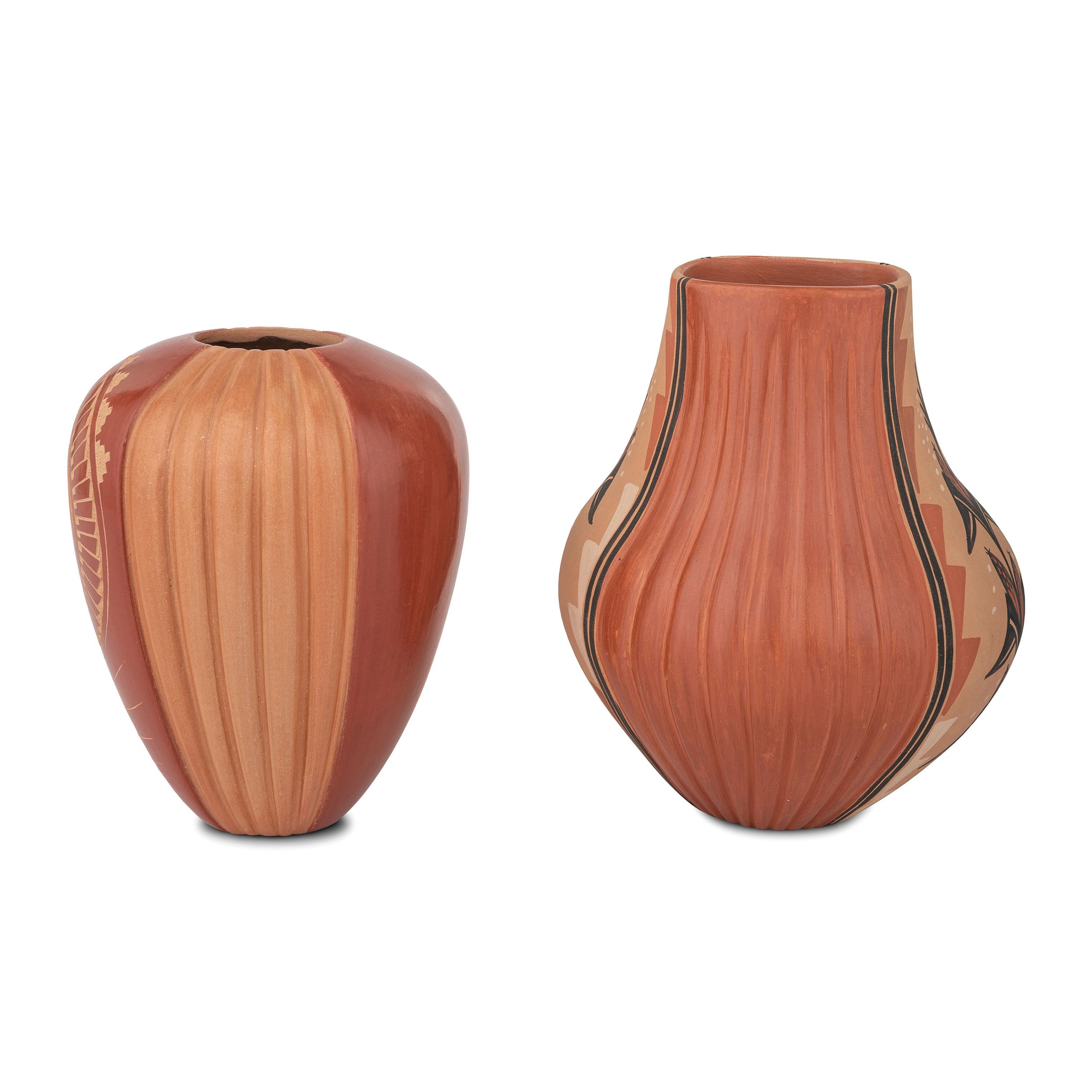 Jemez Redware Jars
