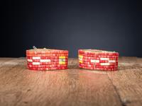 Sioux Quilled Arm Bands