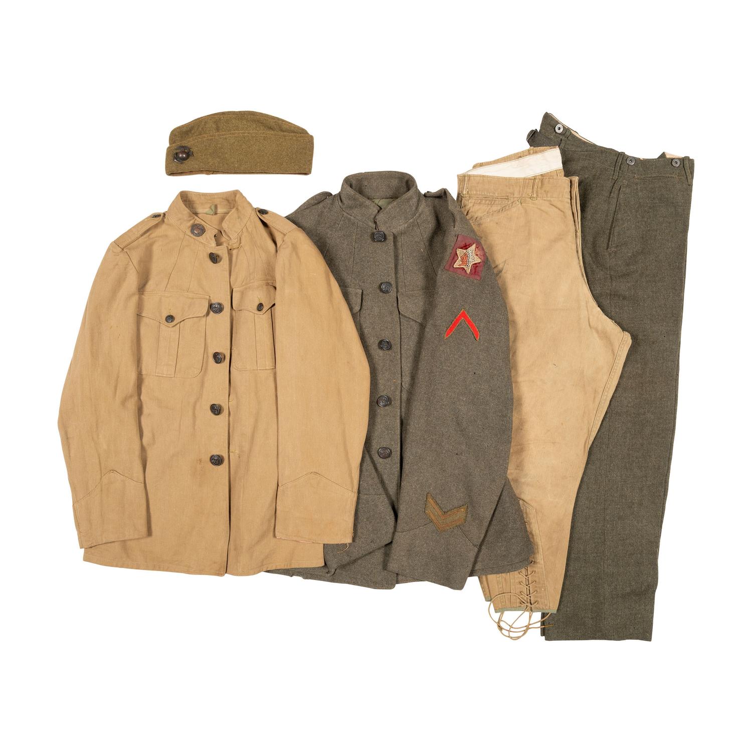 WW1 USMC 5th Regiment 1st Battalion Uniform with Pants