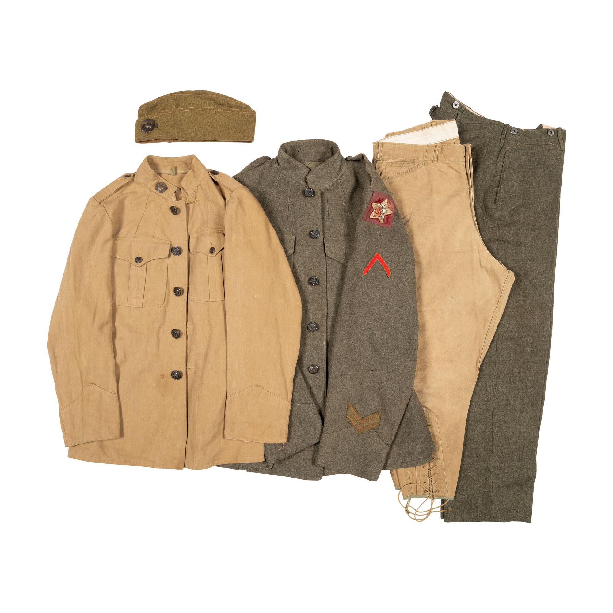 WW1 USMC 5th Regiment 1st Battalion Uniform with Pants