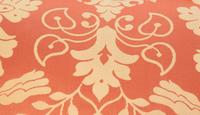 Four Pink Scalamandré Silk Damask and Velvet Pillows