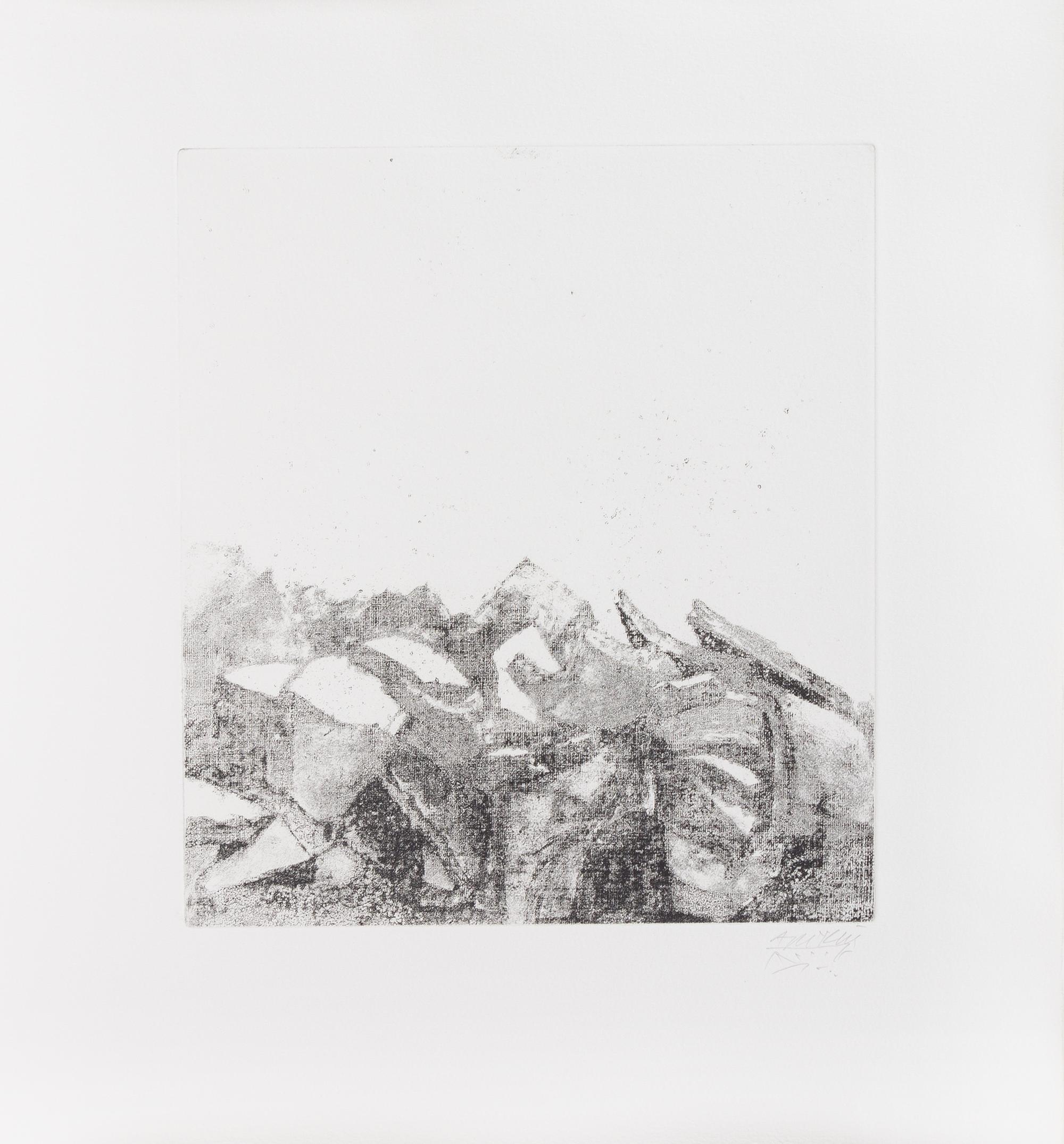 Avigdor Arikha, (Israeli, 1929-2010), Au Loin Un Oiseau, 1973 (five works)