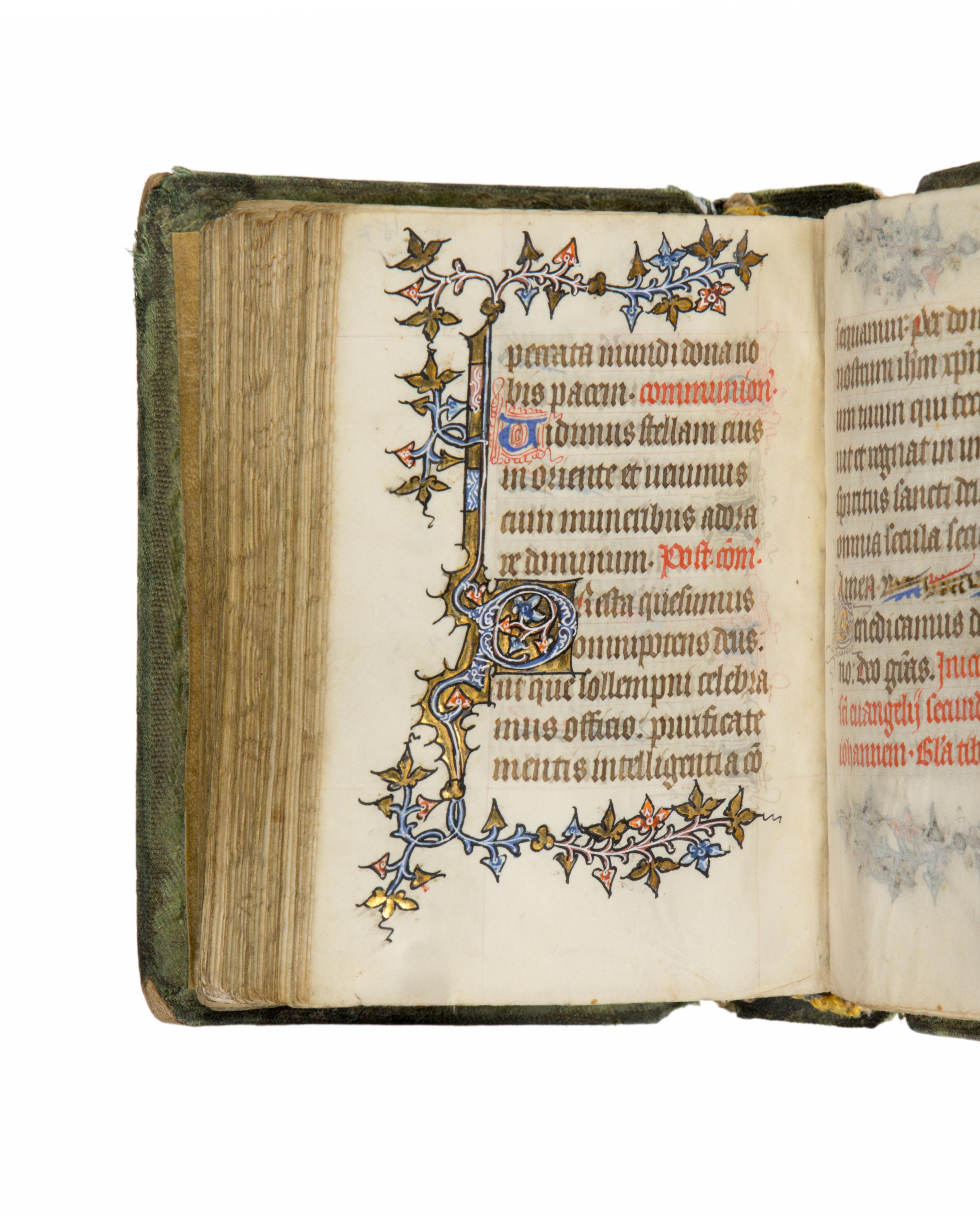 MASTERS OF THE BEAUFORT SAINTS (active Bruges, c. 1410-1415) Book Hours, in Latin, illuminated manuscript on parchment [Southern Netherlands, Bruges, c. 1410-1415]