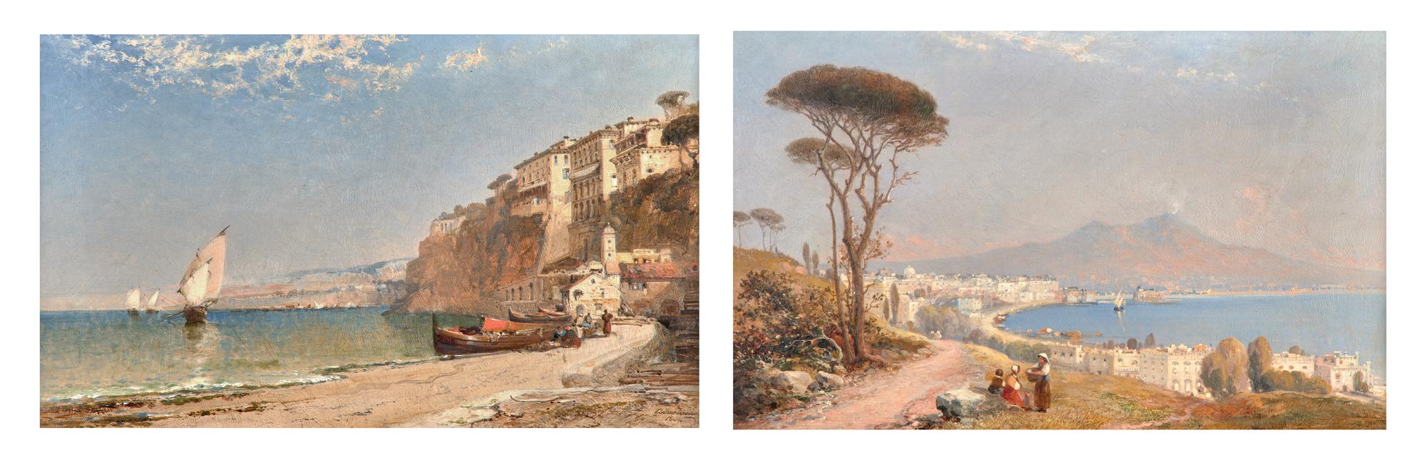 The Bay of Naples; together with a Companion (A Pair)
