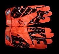 A Pair of Peyton Manning Signed Nike Football Gloves,