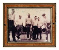 A Group of 13 Photographs of Golfers Formerly Displayed at Mike Ditka’s Restaurant
