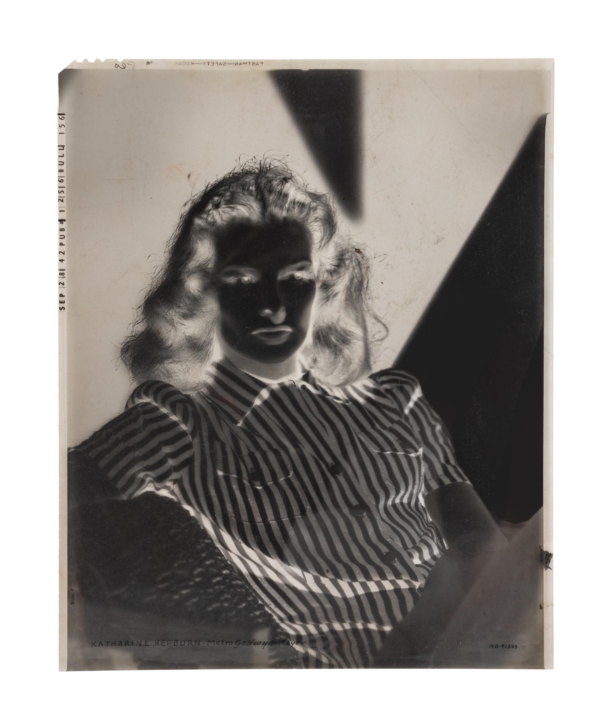 [HOLLYWOOD PHOTOGRAPHY]. A group of 17 photographic portrait negatives and transparencies of Veronica Lake. c. 1940.