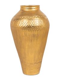 A Gilt Decorated Ceramic Vase