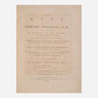[Literature] Boswell, James The Life of Samuel Johnson, LL.D. Comprehending an Account of His Studies and Numerous Works, in Chronological Order...
