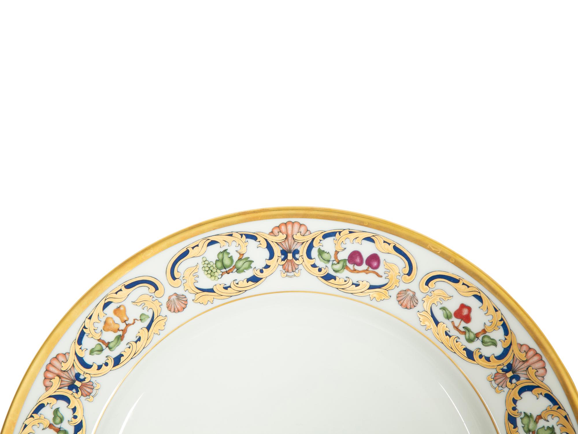 A Cartier Maison du Prince Porcelain Dinner Service