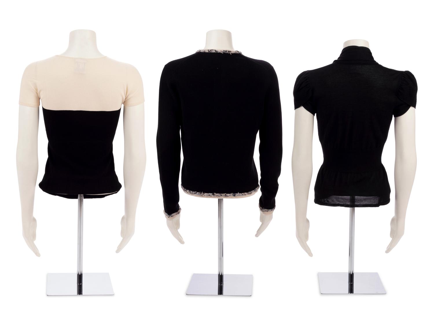 Three Chanel Knit Tops, 2003-2007