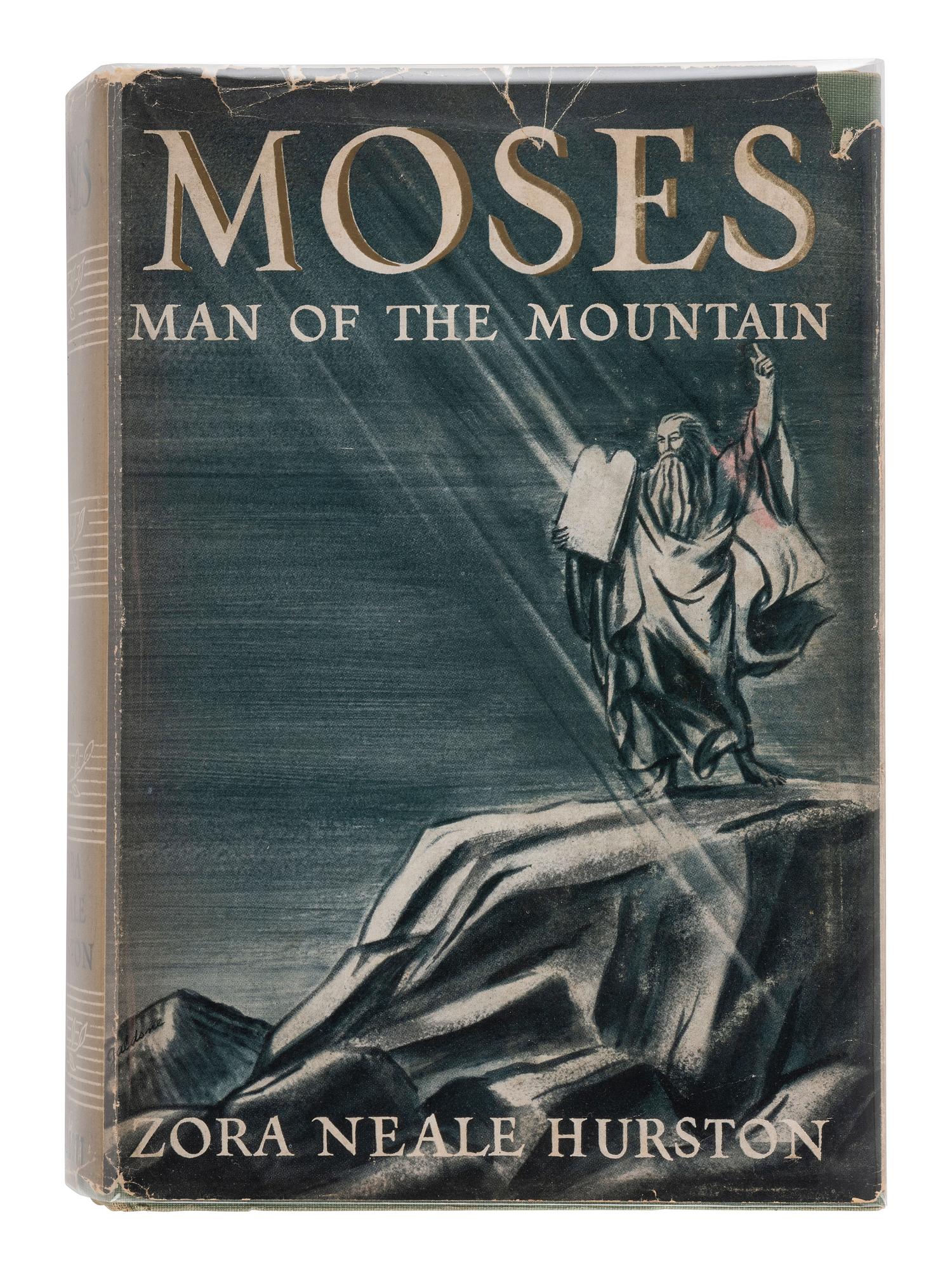 HURSTON, Zora Neale. Moses: Man of the Mountain . Philadelphia: J.B. Lippencott Company, 1939.