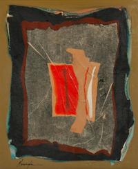 Pair of Abstract Paintings, oil on canvas