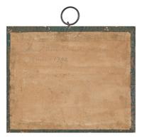American School 18th Century, "Ann Gibson 1792" Presentation Drawing, Dated "1800"