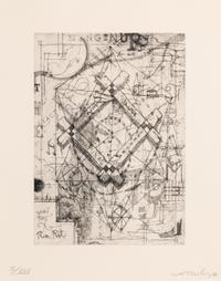 Hanging up the Frame (from Suite of Daze ), 1976