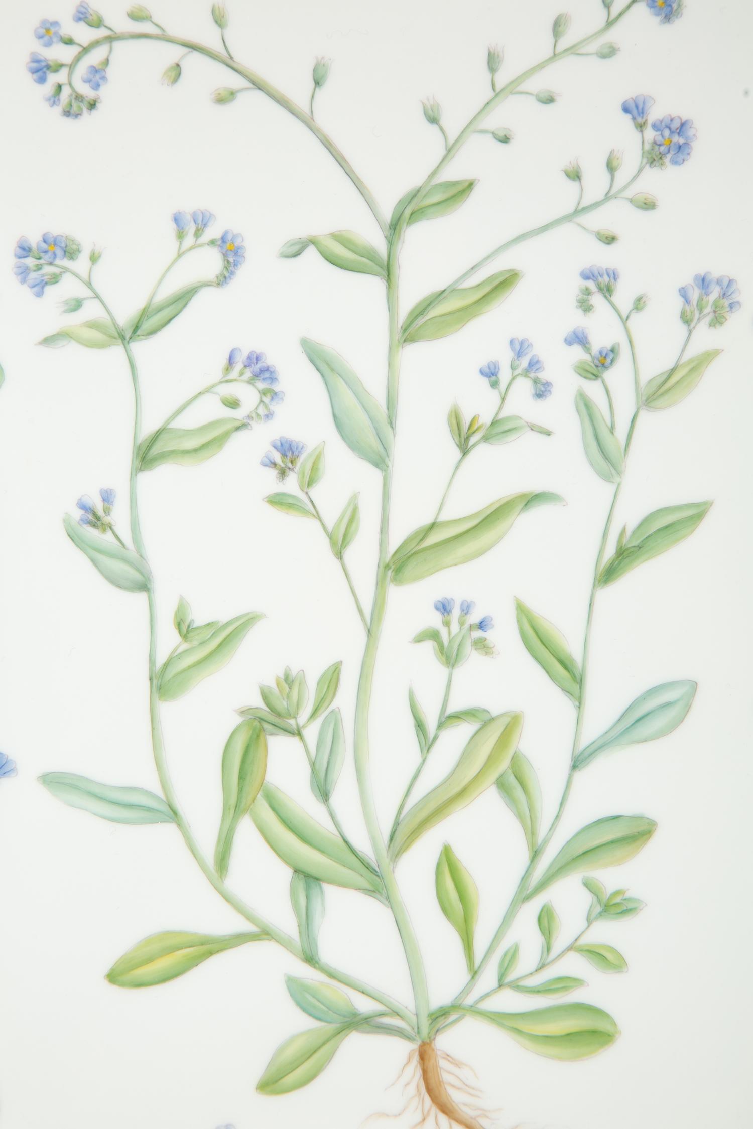 A Royal Copenhagen Flora Danica Porcelain Oblong Tray