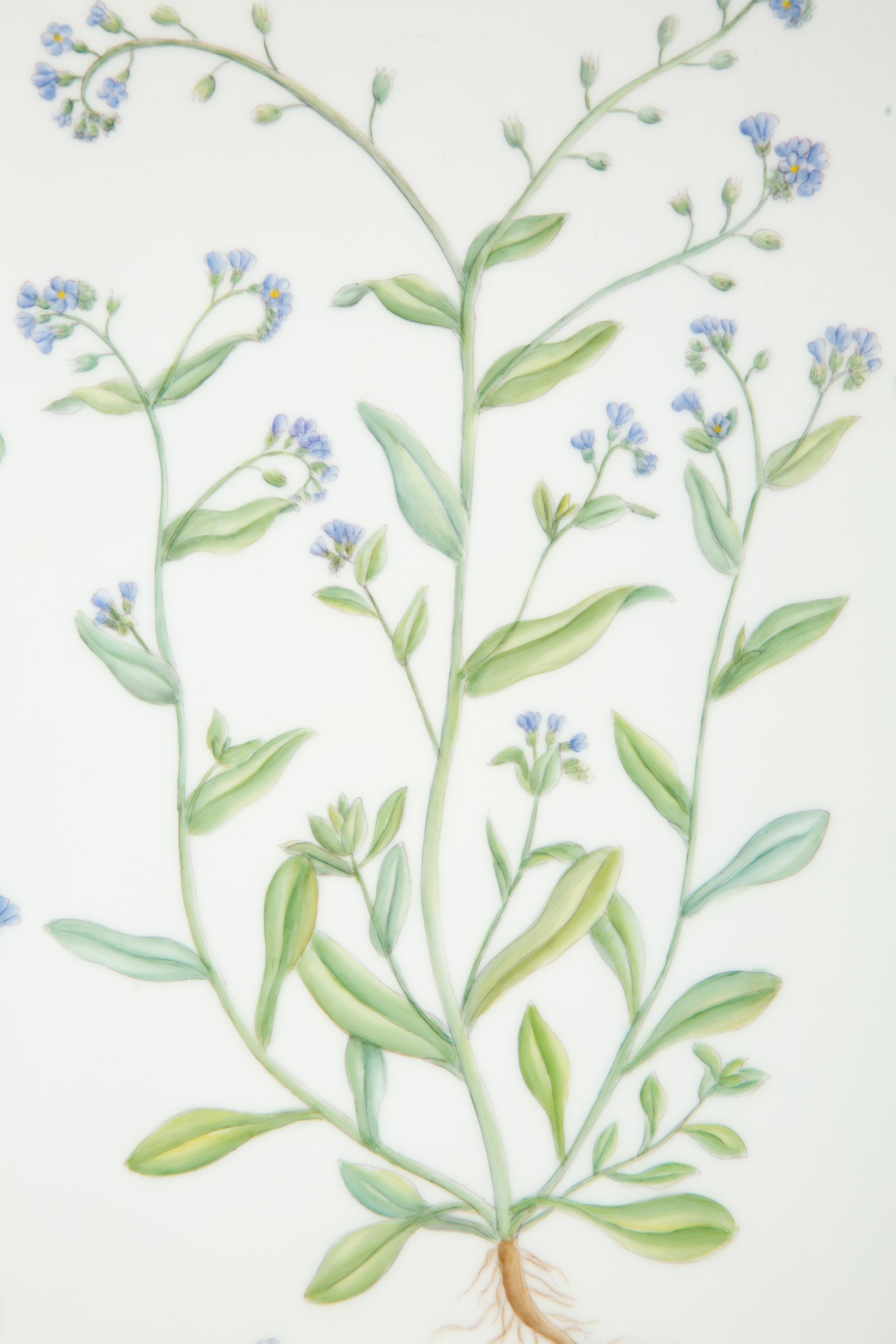 A Royal Copenhagen Flora Danica Porcelain Oblong Tray