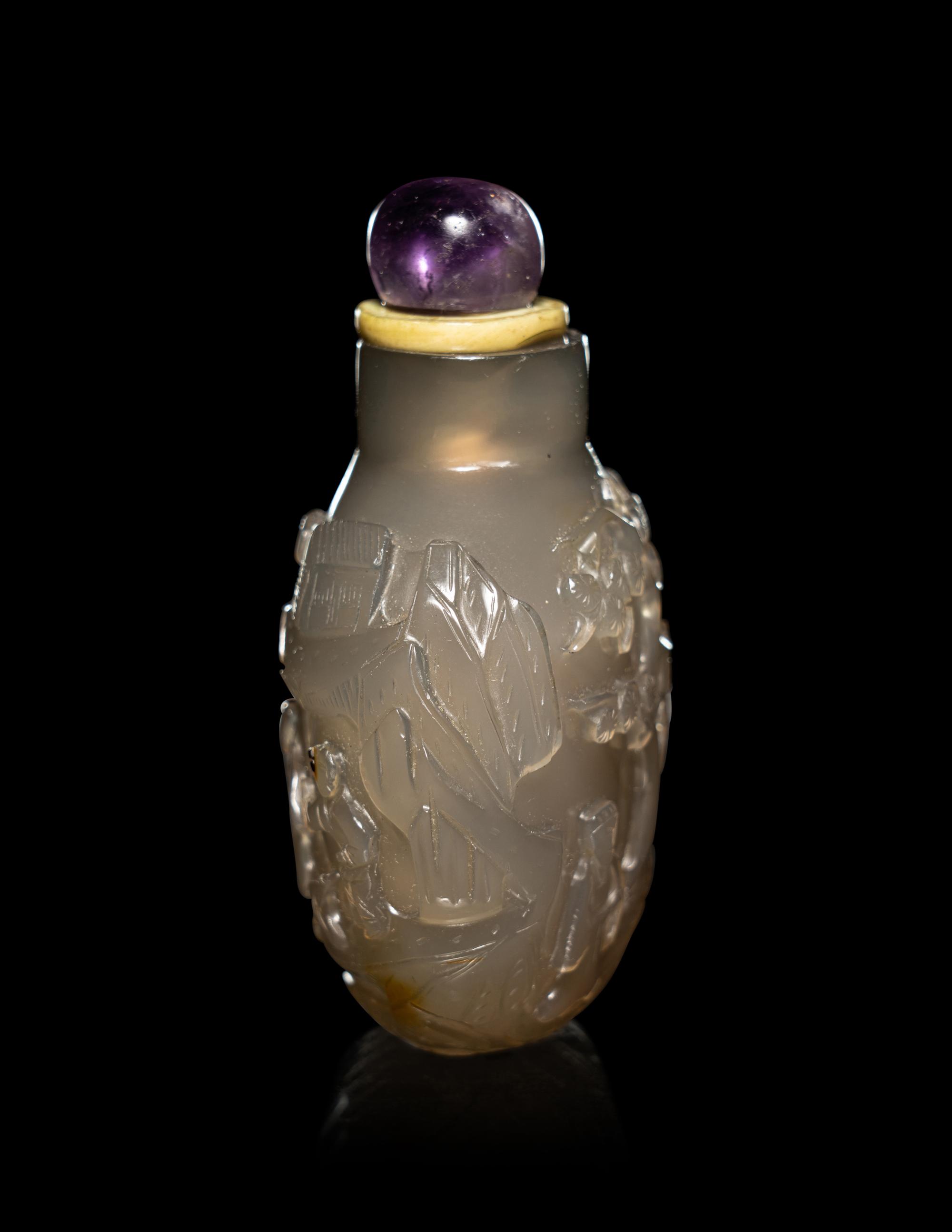 Three Chinese Snuff Bottles