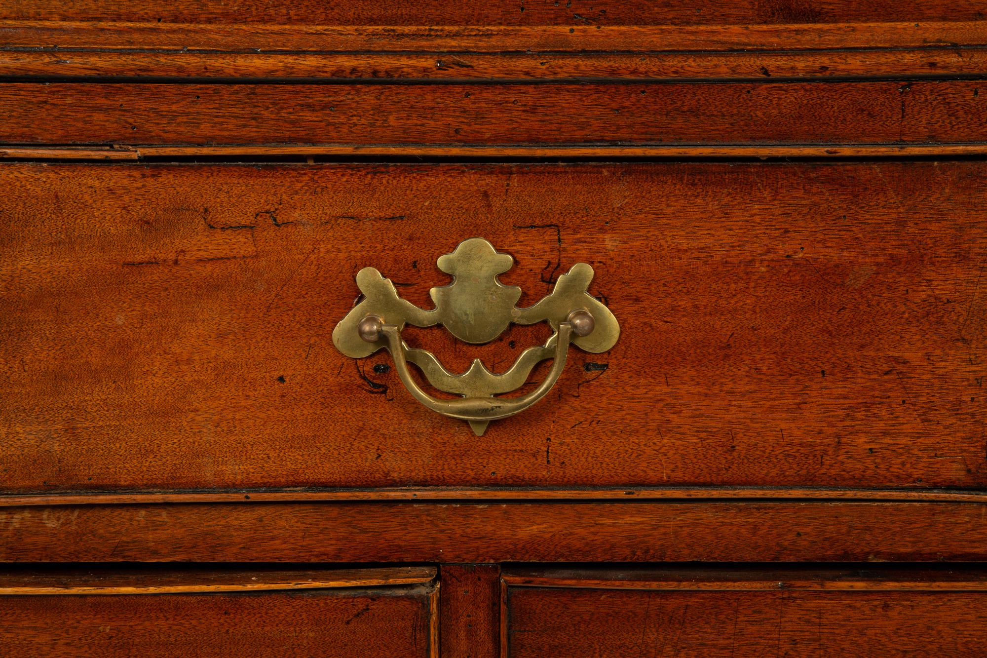 A George II Mahogany Linen Press — 19TH CENTURY