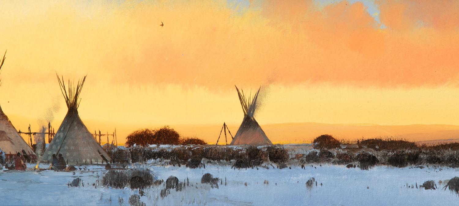 Two Works: Sheep Creek and Buffalo Hunters