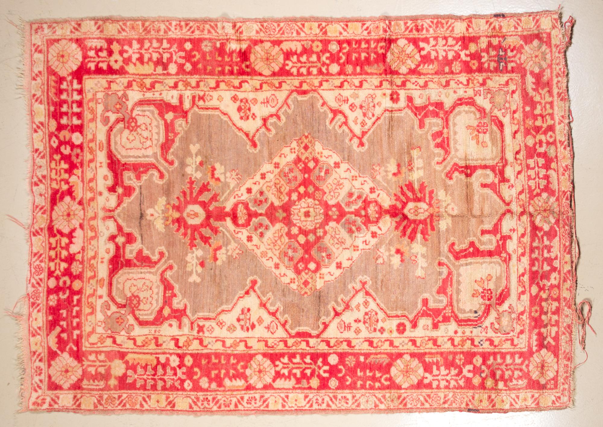 A Northwest Persian Wool Rug 6 feet 4 1/2 inches x 4 feet 4 inches.